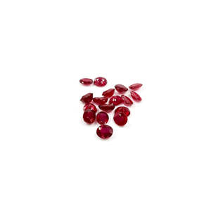 Rubis naturels de Bangkok, ovales calibrés 9x11mm 10x12mm, pierres précieuses rouges et roses, certifiées IGI, personnalisables, traitées thermiquement - Product Image 3