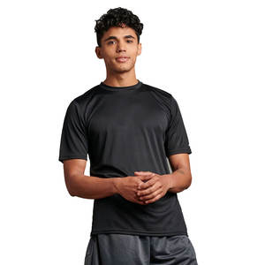 เสื้อยืดคอกลมแขนสั้นสำหรับผู้ชายไซส์ใหญ่พิเศษเสื้อยืดครอปผ้าฝ้าย100% ระบายอากาศ - Product Image 1