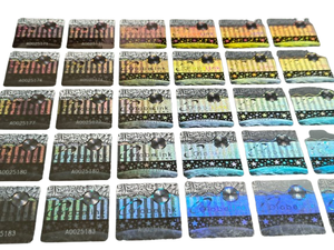 Etiquetas Adhesivas Holográficas Color Plata, Papel con Corte Preciso, Holograma Premium para Empaquetado, Compras, Negocios, Etiqueta Digiteltech P4 (Hecho en - Product Image 2