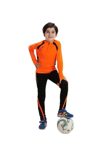 Chándales de fútbol para niños Conjuntos con capucha de estilo sólido de invierno Transpirable Tallas grandes con diseño impreso Técnicas lavadas - Product Image 3