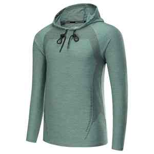 Sudaderas con Capucha Ligeras y Transpirables para Hombre, de Secado Rápido, 100% Poliéster, para Gimnasio, Entrenamiento, Fitness, Deportes, Correr, Baloncesto - Product Image 2