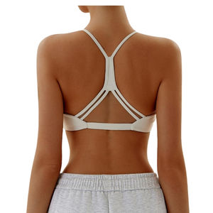 Soutien-gorge de sport en nylon Spandex respirant pour adultes vêtements de fitness de haute qualité soutien-gorge athlétique à séchage rapide personnalisable - Product Image 3