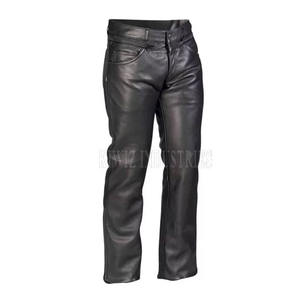 Pantalons en cuir pour hommes en gros Vêtements de sport Pantalons en cuir Pantalons en cuir pour hommes en vente en ligne - Product Image 1