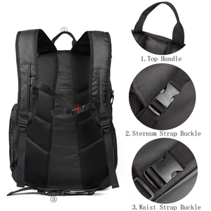 Sac de sport unisexe avec cordon de serrage, en polyester imperméable, grande capacité pour chaussures – Idéal pour le cyclisme et le basketball - Product Image 2