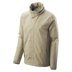 Veste de pluie imperméable respirante pour hommes coupe-vent léger pour les sports de plein air randonnée personnalisé OEM fournisseur direct d'usine - Product Image 3