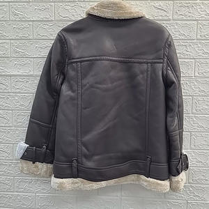 แจ็กเก็ตหนังสำหรับผู้หญิงเสื้อแจ็กเก็ตหนังสำหรับฤดูหนาวระบายอากาศได้ดีมีซิปปิด - Product Image 6