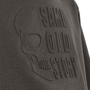 Custom Streetwear 100% Cotton Heavyweight <b>Men's</b> <b>Thermal</b> <b>Hoodie</b> Printing 3D Emboss US Size Embossed Hoodies for <b>Men</b> - Product Image 3