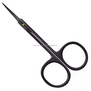 Professional Stainless Steel Arrow Point Cuticle Scissor Extra Fine Curved Blade Nail <b>Care</b> Tool - Product Image 2
