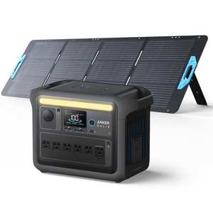 Generador Solar C1000X Auténtico y Nuevo de 1800 Vatios/1.056 Wh con 1 Panel Solar de 200 W, para Hogar/Aire Libre/RV, con Botón de Encendido - Product Image 2