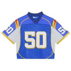 Camiseta de fútbol americano para practicar deportes de equipo y usar en entrenamientos, camisetas de fútbol americano para uso en rutinas de entrenamiento. - Product Image 6