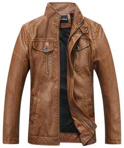 Premium genuine leather biker <b>jacket</b> <b>men</b> with durable zippers, full sleeve design Custom branding available <b>men</b> <b>jacket</b> <b>for</b> <b>men</b> - Product Image 1
