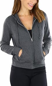 เสื้อฮู้ดผ้าฝ้ายสแปนเด็กซ์กันลมสำหรับผู้หญิงพิมพ์ลายฟอยล์ - Product Image 6