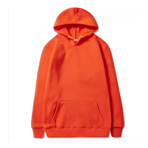 Sweat-shirts personnalisés 100 % coton pour hommes – Col double épaisseur, logo frontal, motif uni, coupe oversize pour l'été - Product Image 1