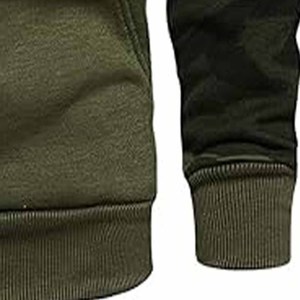 Sweats à capuche personnalisés pour hommes sweat à capuche pour hommes de couleur unie pull à capuche décontracté avec poche avant sweat à capuche à vendre 2025 fabriqué par robe de sport - Product Image 3