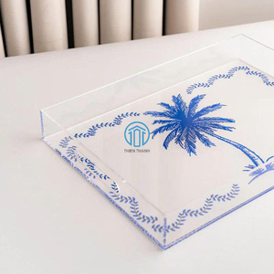 จานเสิร์ฟพร้อมถาดตกแต่งลวดลายต้นปาล์มพร้อมของขวัญสำหรับอีดมูบารักอิสลาม - Product Image 2