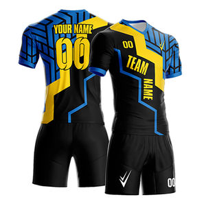 2024 New Custom Men's Soccer Jersey Set High Quality 100% Custom Football Uniform Team Custom Soccer Wear - Product Image 4