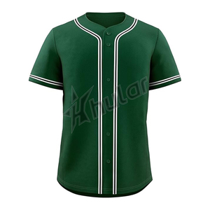 Maillot de baseball personnalisé HULAR INTL OEM, haute qualité, sublimation, respirant, antibactérien, anti-UV, 100% polyester, design grande taille - Product Image 1