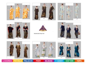 Designer Afreen Exclusif Dernier Indien Pakistanais Fantaisie Caftan pour les Femmes Longueur au Sol Crêpe Impression Numérique Pierre Robes Décontractées - Product Image 3