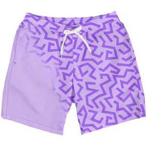 New Arrival Summer High Stretch Casual Mid Swimming Shorts Quick Dry Breathable Eco-Friendly Board Shorts OEM Printed Logo - Product Image 5