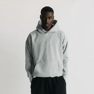 Vente en Gros Innovears Hommes Solide Pull à Capuche 100% Coton Polaire Logo Personnalisé 3D Broderie Marque Privée - Product Image 1