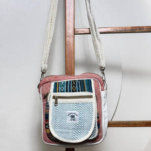 Nouvelle tendance sacs de chanvre sac à bandoulière multi-usages Jute élégant avec matériau en coton sacs à bandoulière durables sacs à provisions femmes - Product Image 2