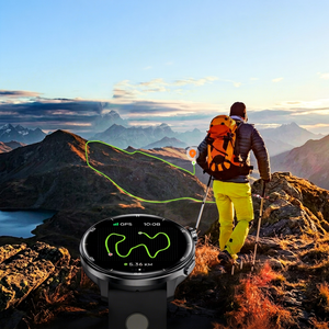 Montre connectée Sower S666 1,43 pouces AMOLED GPS, moniteur de fréquence cardiaque et de sommeil, montre de fitness unisexe avec écran tactile et charge magnétique - Product Image 6