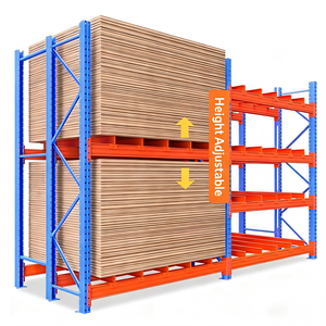 Scaffalature Industriali Multistrato per Magazzino e Unità di Stoccaggio in Acciaio Resistente, Antiruggine <span class=keywords><strong>con</strong></span> Rivestimento in Polvere per Impilamento Pallet - Product Image 4