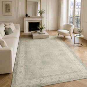 Alfombra Lavable Abstracta Aurora Eucalyptus de Rug Weavers RWPR00010, Venta al por Mayor, Chenilla Lavable, 10 Tamaños - Product Image 6