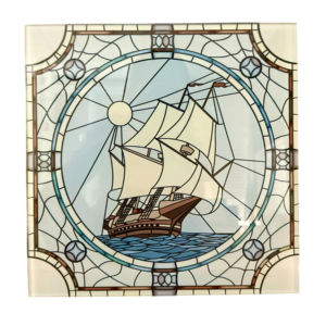 Dômes en verre de maison Cathédrale Modèle en verre d'art décoratif teinté CG-02 pour l'architecture et la décoration intérieure - Product Image 1