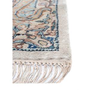 Alfombra de Lana Azul Anudada a Mano Aalam Pae-5786 9x12 Rectangular con Patrón de Medallón para Decoración de Sala de Estar o Uso en Pasillos - Product Image 4