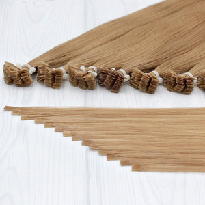 Extensiones de cabello humano vietnamita de punta plana de lujo para mujeres uso profesional en salón textura suave y sedosa suministro de mercado de exportación - Product Image 3