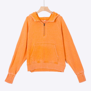 2025 femmes emballage personnalisé, taille, étiquettes, couleurs pull 450 GSM Super qualité en différentes couleurs sweats à capuche confortables - Product Image 3