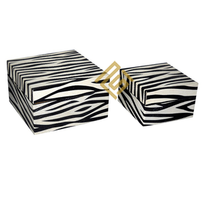 Luxury Printed Custom Logo <b>Jewellery</b> Storage Packaging Unique Necklace <b>Jewellery</b> Decorative Boxes MOP <b>Box</b> High Quality Horn Bone - Product Image 1