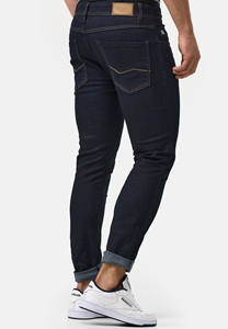 Jeans Slim Fit de Alta Calidad, Hechos a Medida, Corte Recto, Lavado, Modernos, Azules para Hombre - Product Image 5