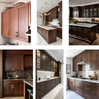 Puertas de Madera Maciza Personalizadas para Gabinetes de Cocina Modernos, Elegantes, Modulares y Ecológicas, Reemplazo de Frentes de Gabinete