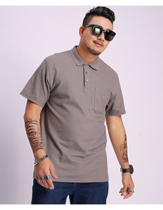 เสื้อยืดผู้ชายสั่งทำขายส่ง คุณภาพสูง ผ้าเจอร์ซีย์คอตตอน 100% กันยับ แห้งเร็ว ระบายอากาศดี ดีไซน์เรียบ - Product Image 4