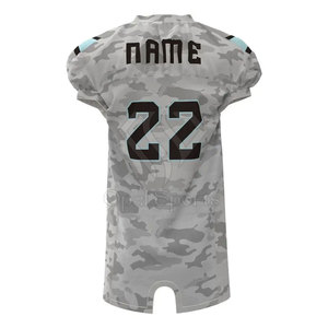 Venta caliente Uniforme de fútbol americano de diseño personalizado con mangas cortas Último lanzamiento - Product Image 5