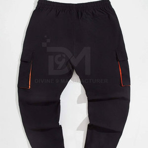 กางเกงคาร์โก้ผู้ชายน้ำหนักเบาระบายอากาศได้ดีแห้งเร็วเสื้อผ้าฝ้าย100% สวมใส่สบายดีไซน์ล่าสุด - Product Image 2