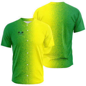 Maillots de baseball en gros pour équipes, faible MOQ, maillots de baseball légers fabriqués au Pakistan pour la vente en ligne - Product Image 1