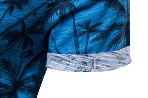 Top Trending Custom Made <b>Men's</b> Sublimation <b>Shirts</b> High Quality Material Customized Colors Size Logo Breathable High Street Style - Product Image 6