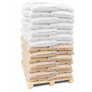 Sac de 15kg/25kg de granulés de bois de chêne pin à faible teneur en cendres, combustible de biomasse à haute valeur thermique - Product Image 1