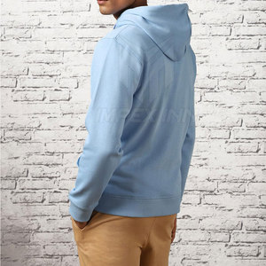 ออกแบบโลโก้ของคุณเอง เสื้อฮู้ดขนแกะสำหรับผู้ชายฤดูหนาว เป็นมิตรกับสิ่งแวดล้อม - MOQ ต่ำ ขนาดสั่งทำได้ คุณภาพสูง ขายดีที่สุด ไซส์พลัส - Product Image 5