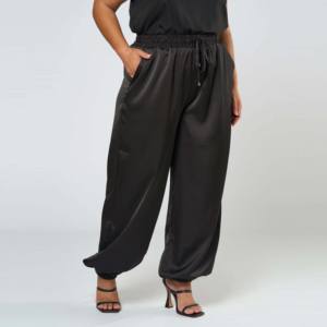 Pantalones ajustados de algodón para mujer, pantalones de mujer de Color personalizado/pantalones cómodos transpirables informales para mujer para niñas - Product Image 4