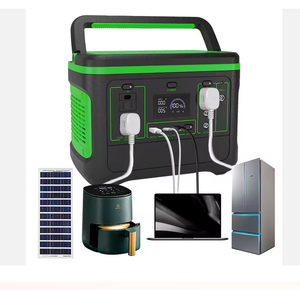 Station d'alimentation portable scellée en usine la plus vendue 600W/1000W, générateur solaire à batterie, onduleur à onde sinusoïdale pure MPPT AU OEM - Product Image 2