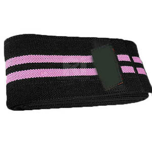 High Quality Gym Fitness Weightlifting Knee Wrap Wholesale <b>Top</b> Selling Compression Workout Gym Knee Wrap - Product Image 3