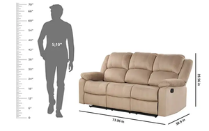 โซฟาปรับผ้าคอลเลกชันมาเลเซีย - Product Image 5