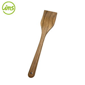 Utensilio de cocina, espátula de madera maciza de Acacia - Product Image 1