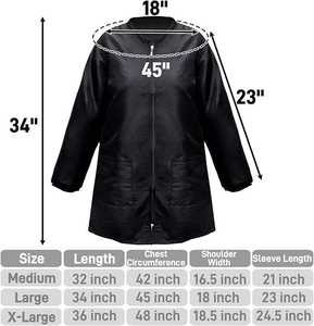 Uniformes de cosmétologue Chien Toilettage Smock Hiver Polyester/Coton Brodé Pull À Capuche Barber Workwear - Product Image 2