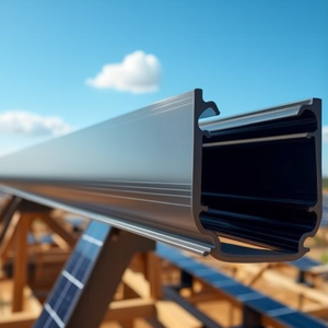 Sistema de Montaje Solar IronRidge Aire Rail A2 170" Negro AE-A2-170B - Product Image 3
