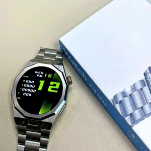 Montre connectée Sower Z18 Max, boîtier en acier inoxydable de 1,52 pouce, étanche IP67, montre de sport ronde avec écran tactile et Bluetooth - Product Image 5